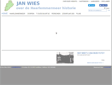 Tablet Screenshot of haarlemmermeer-geschiedenis.nl